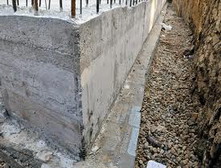 Drenažni sistem - završena hidroizolacija temelja