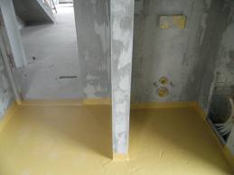 Kupatilo - premaz hidroizolacije na pod