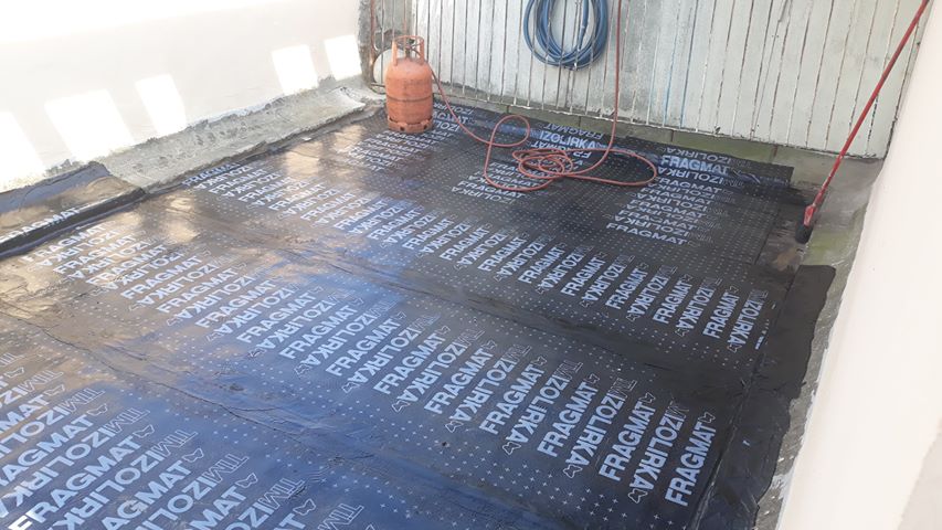 Hidroizolacija terase - detalj atike