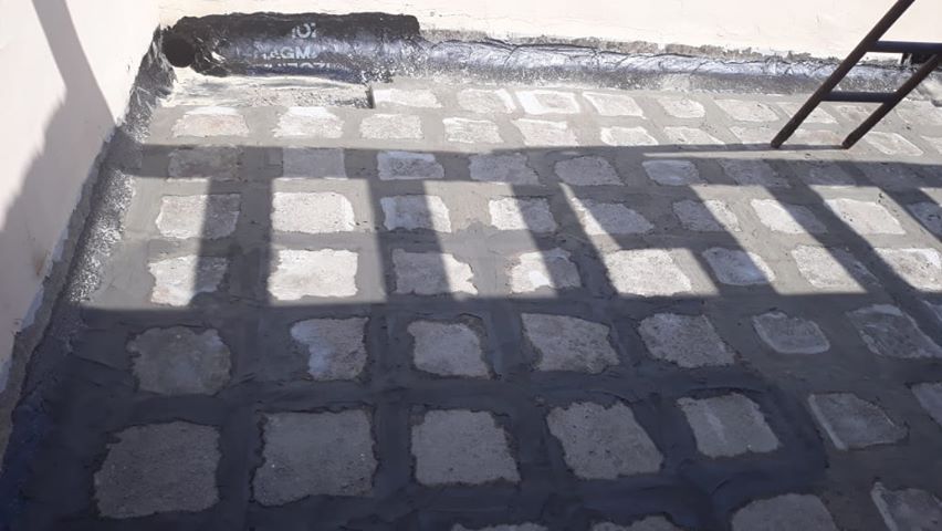 Terasa - završni radovi sa bitumenskom trakom