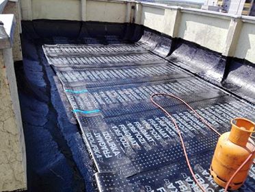 Ravni krov pre sanacije