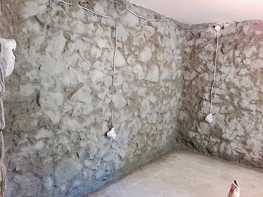 Zid podruma pre hidroizolacije - malterisanje